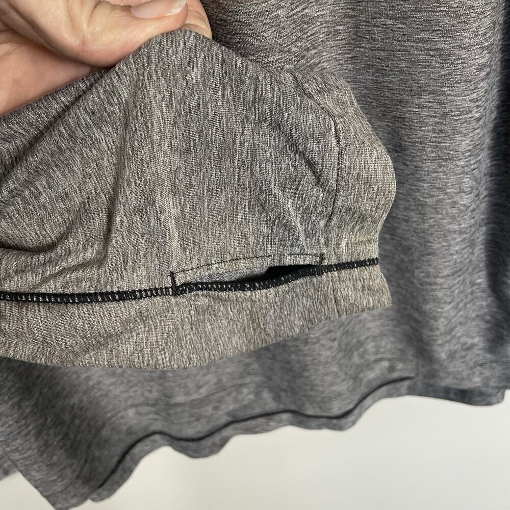 Coolibar Agility Performance Shirt Mens XL Gray Long Sleeve UPF 50+ Thumbholes - Picture 7 of 13